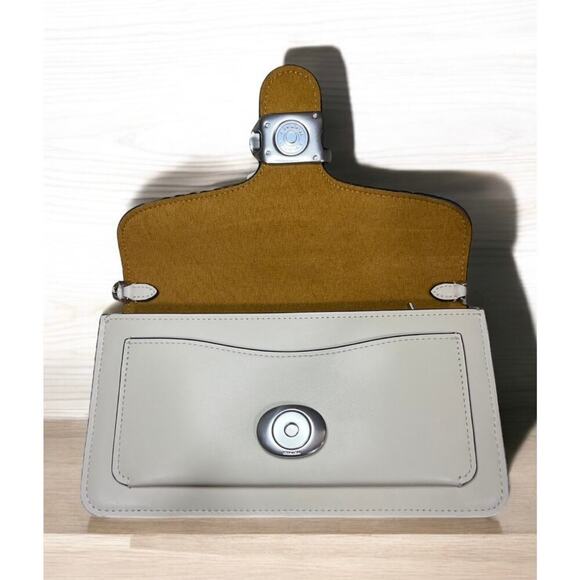 NWT Coach CX245 Tabby Chain Clutch Bag With Pave Crystals - Picture 6 of 13